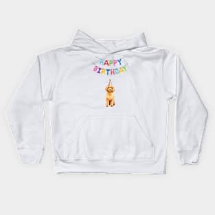 COCKERPOO bday Kids Hoodie